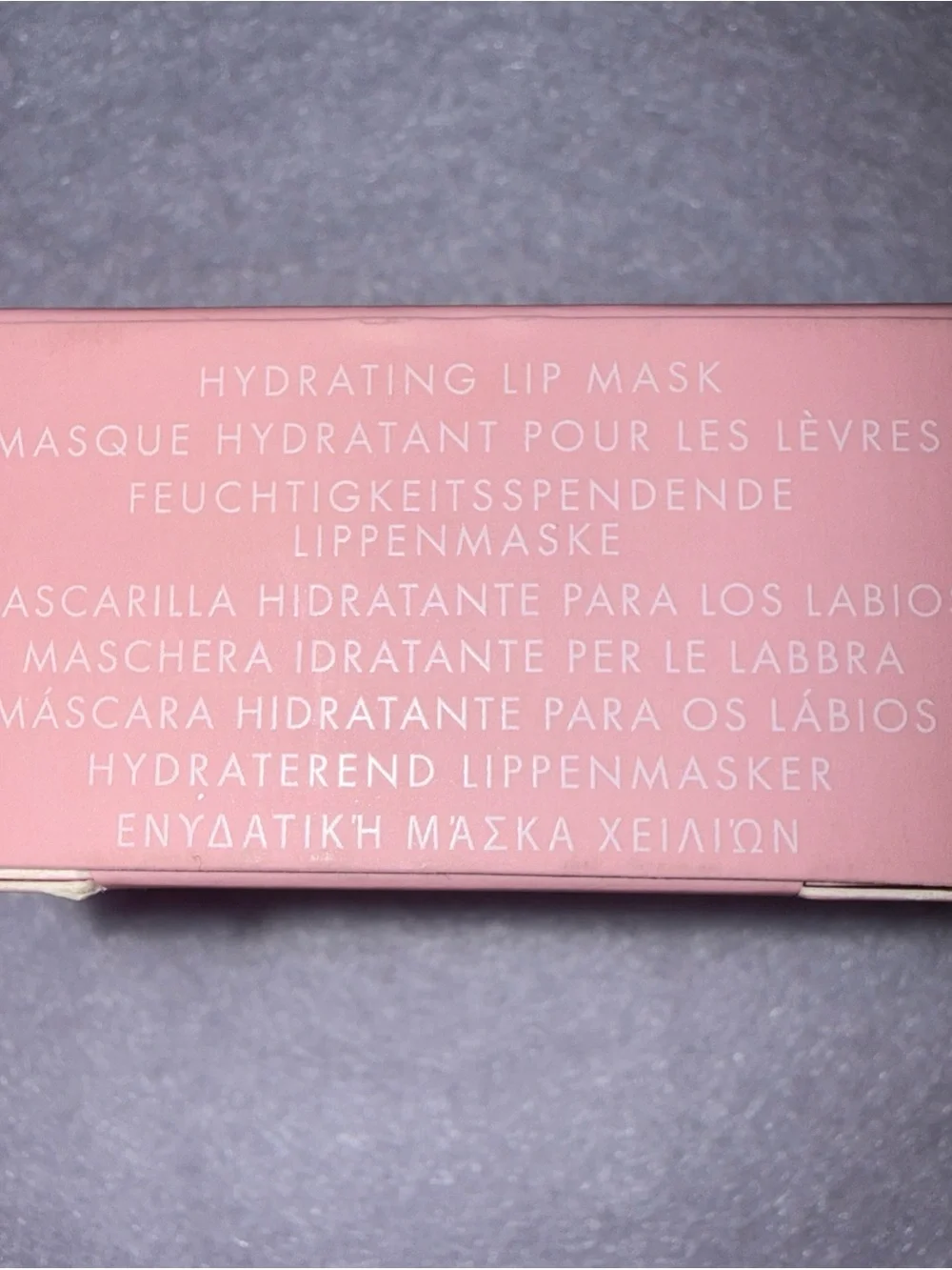 KYLIESKIN Hydrating Lip Mask — Clear super hydrating Kylie Skin Kylie Cosmetics